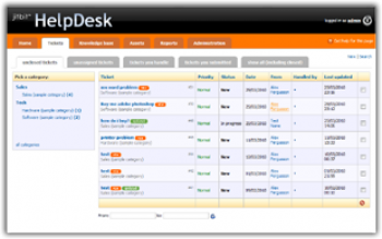 скриншот HelpDesk