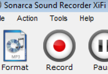 скриншот Sonarca Sound Recorder XiFi
