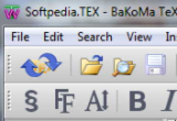 скриншот BaKoMa TeX
