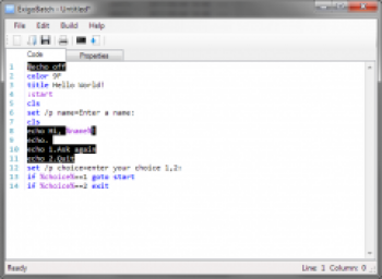 скриншот ExigoBatch