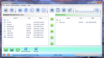 скриншот UploadFTP