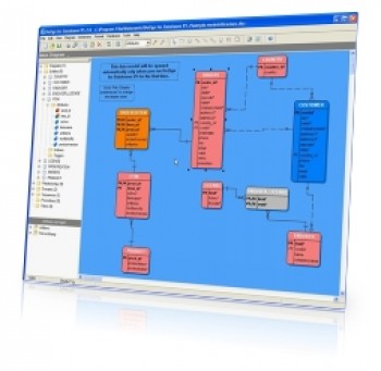 скриншот DeZign for Databases
