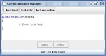 скриншот Undo Manager