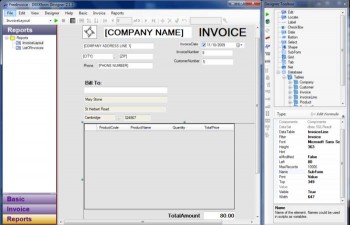 скриншот DBEXform