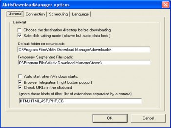 скриншот Aktiv Download Manager