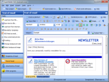 скриншот SuperMailer