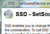 фотография SSD - SetSoundDevice 
