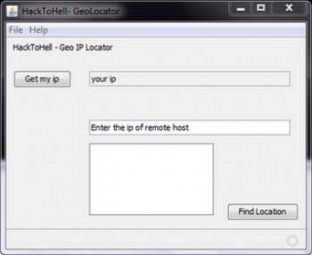 скриншот HackToHell - GeoLocator 