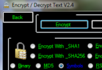 скриншот File Encryption / Decryption