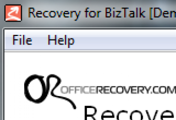 скриншот Recovery for BizTalk