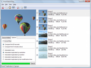 скриншот Visual Search Pony
