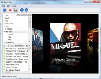 скриншот RadioZilla