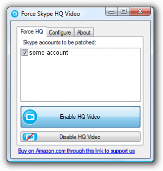 скриншот Force Skype HQ Video
