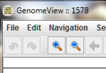 скриншот GenomeView