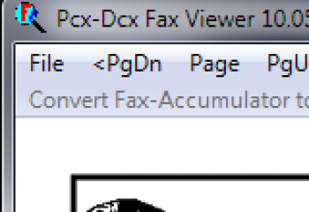 скриншот Pcx-Dcx Fax Viewer