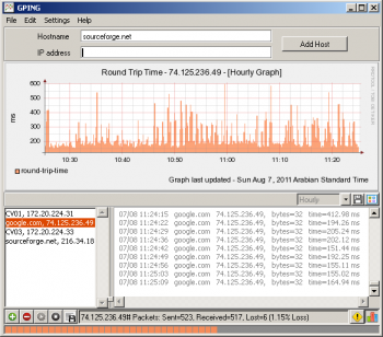 скриншот GPING