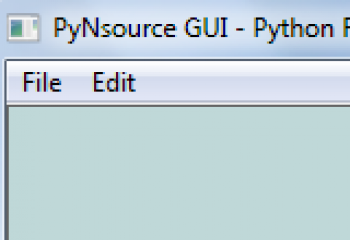 скриншот PyNSource