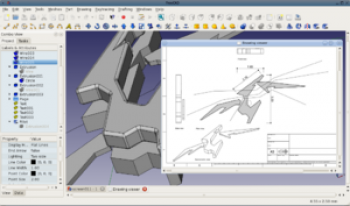 скриншот FreeCAD