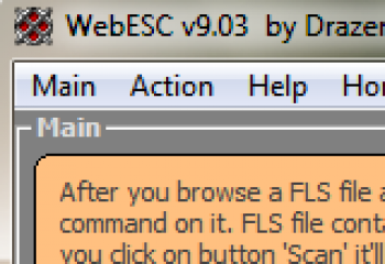 скриншот WebESC