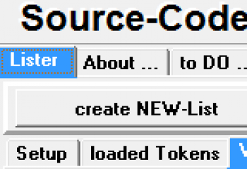 скриншот Source-Code Lister