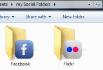 скриншот SocialFolders