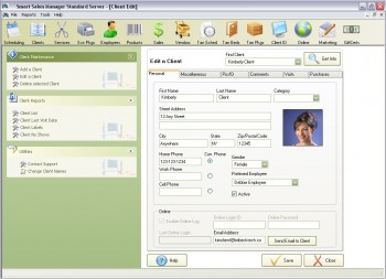 скриншот Smart Salon Manager