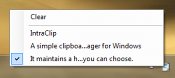 скриншот IntraClip