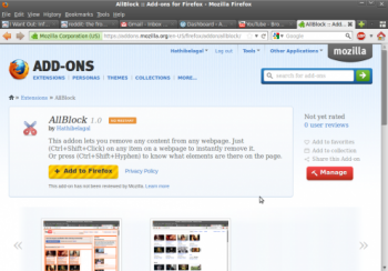 скриншот AllBlock