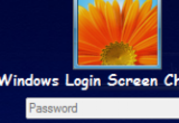 скриншот Windows Login Screen Changer 