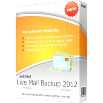 скриншот Live Mail Backup