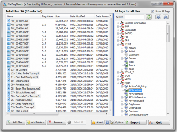 скриншот FileTagSleuth