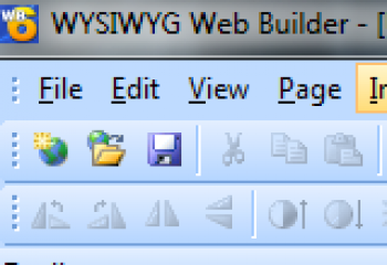 скриншот WYSIWYG Web Site Builder