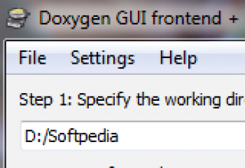скриншот Doxygen