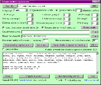 скриншот Keywords Meta Tag Generator