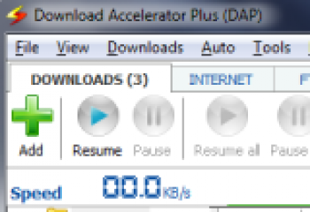 скриншот Download Accelerator Plus