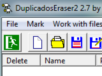 скриншот DuplicadosEraser
