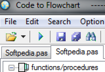 скриншот Code to FlowChart