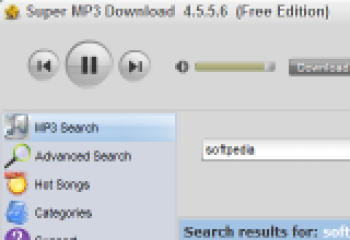 скриншот Super MP3 Download