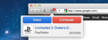 скриншот GmailChecker for Safari