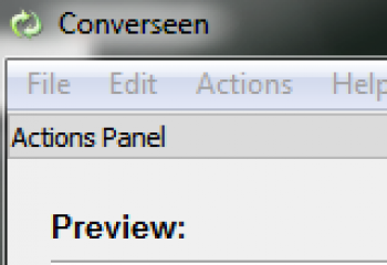 скриншот Converseen