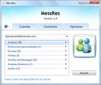 скриншот MessRes