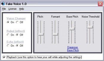 скриншот Fake Voice