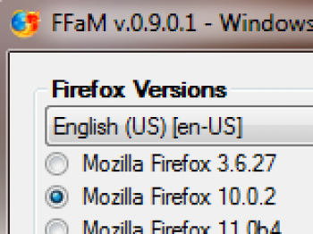 скриншот Firefox Addon Maker