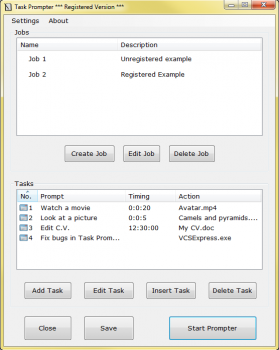 скриншот Task Prompter