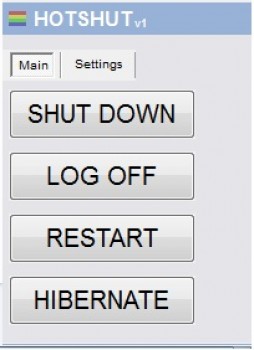 скриншот HOTSHUT