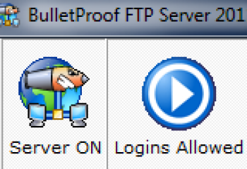скриншот BulletProof FTP Server