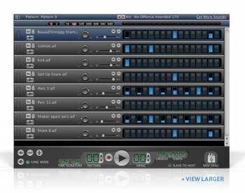 скриншот iZotope iDrum