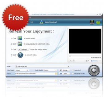 скриншот Leawo AVI Converter