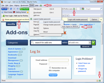 скриншот Master Password+