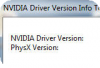 фотография NVIDIA Driver Version Info Tool 
